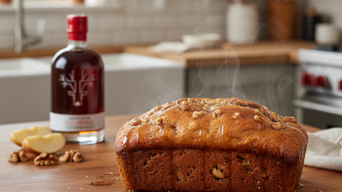 לחם תפוחים, מייפל ואגוזים