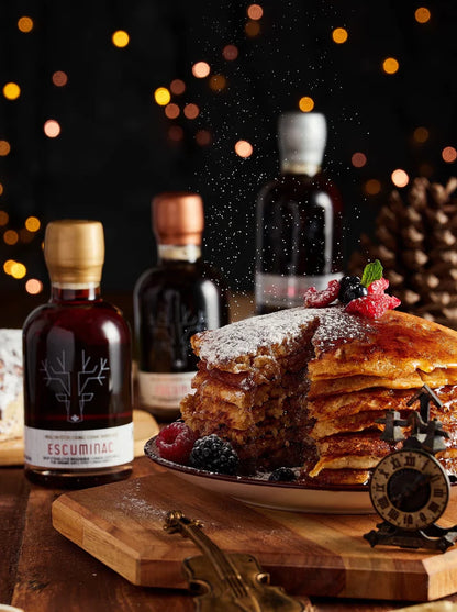 סירופ מייפל מיושן בחביות וויסקי